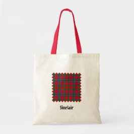 Bolsa Tote Clan Sinclair Tartan Tote Bag