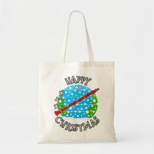 Bolsa Tote Clarinet de Natal, músico Clarinetista Woodwind