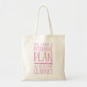 Bolsa Tote Clarinet Retirement Clarinet Player Gift3