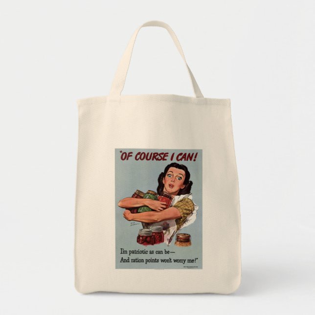 Bolsa Tote "Claro Que Posso!" (Frente)
