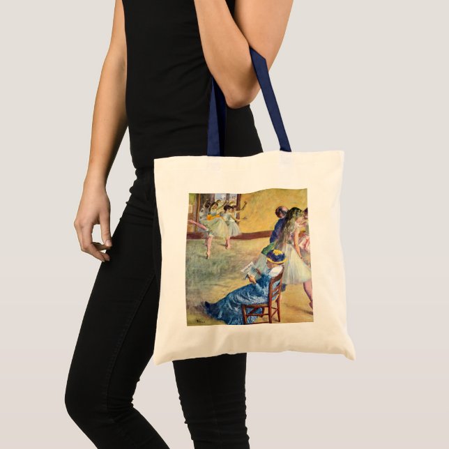 Bolsa Tote Classe balé, Salão de Dança por Edgar Degas (Frente (produto))