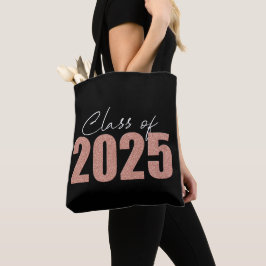 Bolsa Tote Classe de Largura Dourada de rosa de 2025