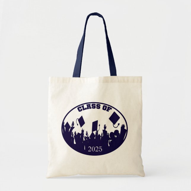 Bolsa Tote Classe de presentes de graduação (Frente)