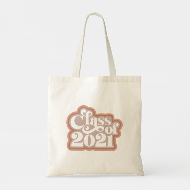 Bolsa Tote Classe Moderna Retro de 2021 (Verso)