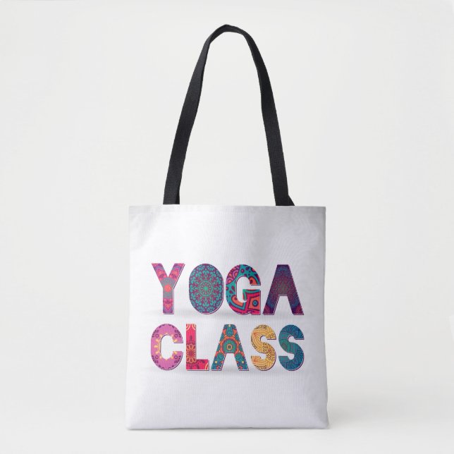 Bolsa Tote Classe Yoga (Frente)