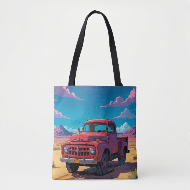 Bolsa Tote Classic American Pickup (Frente)