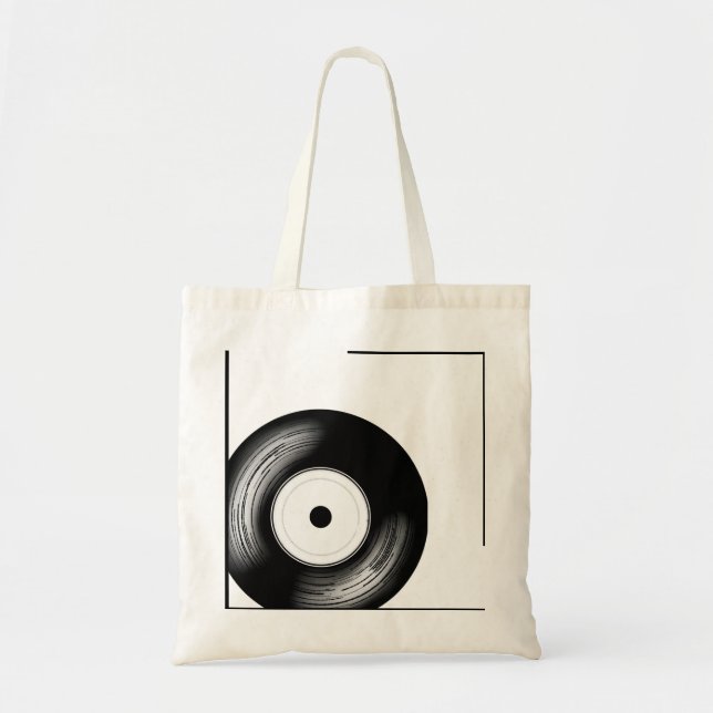 Bolsa Tote Classic Vinyl Disc (Frente)