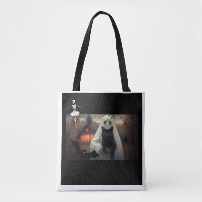 Bolsa tote clássica de Halloween (Frente)