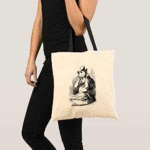 Bolsa Tote Clássico Alice no País das Maravilhas, Alice com C