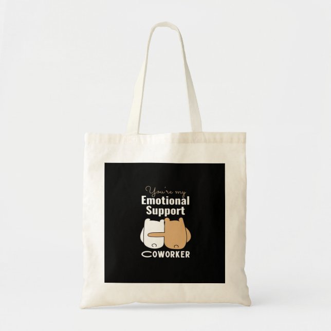 Bolsa Tote Clássico de Colaborador de Ajuda Emocional (Frente)