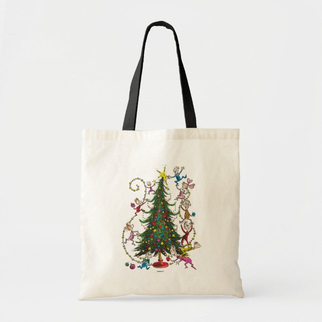 Bolsa Tote Clássico O Grpolegadas | Árvore de Natal (Frente)