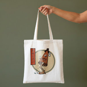 Bolsa Tote Clássico Yokai Karakasa-obake- Folclore Japonês