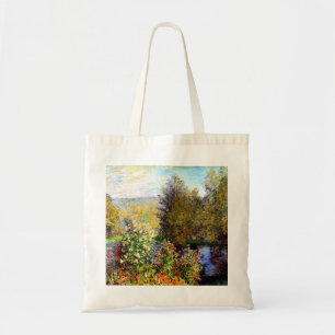 Bolsa Tote Claude Monet A Canto do Jardim de Montgeron