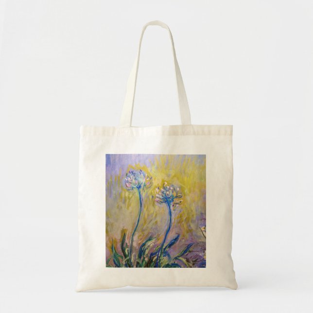 Bolsa Tote Claude Monet - Agapanthus (Frente)