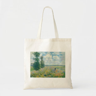 Bolsa Tote Claude Monet - Campos de Papoulas perto de Argente