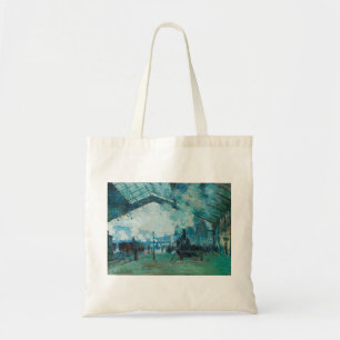 Bolsa Tote Claude Monet Chegou do comboio da Normandia