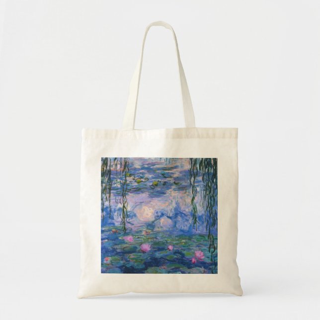 Bolsa Tote Claude Monet - Lírios Água, 1916 (Frente)