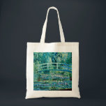 Bolsa Tote Claude Monet - Lírios De Água E Ponte Japonesa<br><div class="desc">Claude Monet - Lírios E Ponte Japonesa (1899)</div>