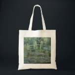 Bolsa Tote Claude Monet - Lírios De Água E Ponte Japonesa<br><div class="desc">Claude Monet - Lírios De Água E Ponte Japonesa</div>