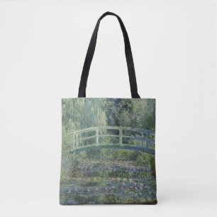 Bolsa Tote Claude Monet - Lírios De Água E Ponte Japonesa