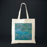Bolsa Tote Claude Monet. Lírios de água. impressionismo franc<br><div class="desc">Claude Monet "Lírios de Água" para o saco.</div>