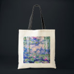 Bolsa Tote Claude Monet - Lírios/Ninfas 1919<br><div class="desc">Lírios/Ninfas (W.1852) - Claude Monet,  Petróleo na Canvas,  1916-1919</div>