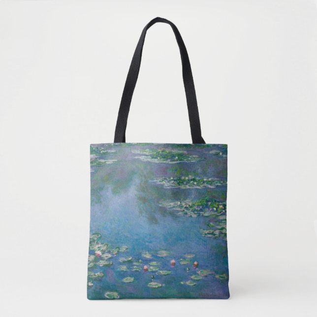 Bolsa Tote Claude Monet, Nenúfares (Frente)