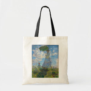 Bolsa Tote Claude Monet - O Promenade, Mulher com Parasol