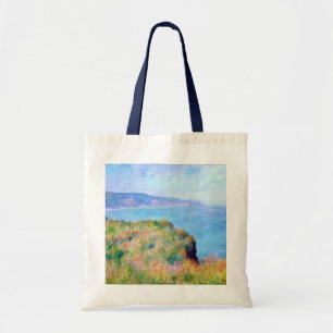Bolsa Tote Claude Monet: Penhasco perto de Pourville
