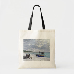 Bolsa Tote Claude Monet Praia de Sainte-Adresse