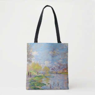 Bolsa Tote Claude Monet - Primavera do Sena