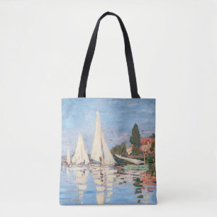 Bolsa Tote Claude Monet - Regattas em Argenteuil