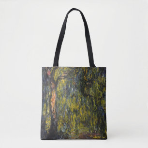 Bolsa Tote Claude Monet Salgueiro-Chorão Arte Impressionista