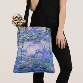 Bolsa Tote Claude Monet Water Libera A Arte Impressionante Fr