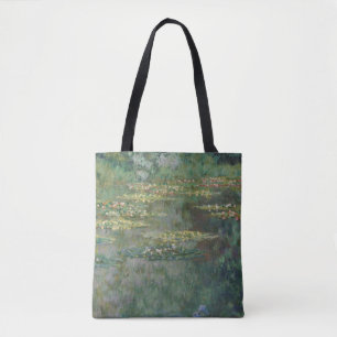 Bolsa Tote Claude Monet Water Lily Pond Fine Art GalleryHD
