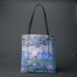Bolsa Tote Claude Monet Water Lily Vintage Floral HD Art<br><div class="desc">Claude Monet Water Lily Vintage Floral HD Art Tote Bag.
Pintor de Lírios-d'Água de Claude Monet. Pintado entre 1916-1919.</div>
