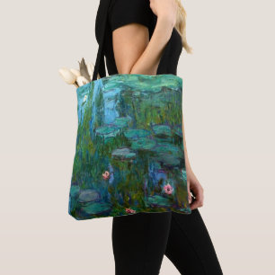 Bolsa Tote Claude Monet's Ninfhéas, Lírios d'água