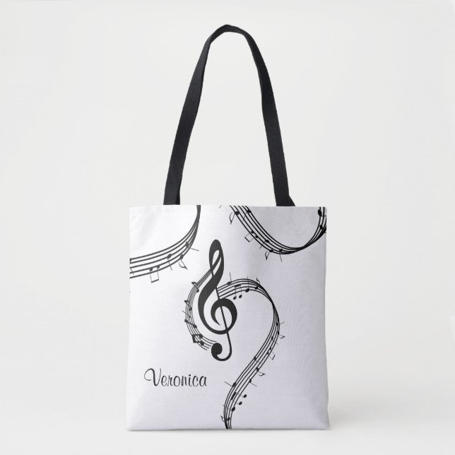 Bolsa Tote Clave de Sol Climático (Frente)