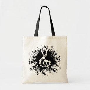 Bolsa Tote Clef de triplo Splat