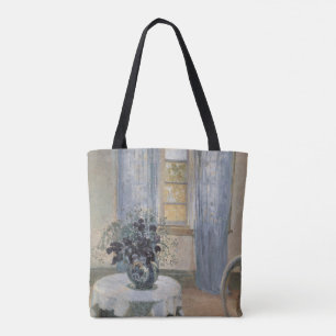 Bolsa Tote Clematite Azul no Estúdio do Artista, Anna Ancher