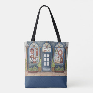 Bolsa Tote Clock Compro Watercolor