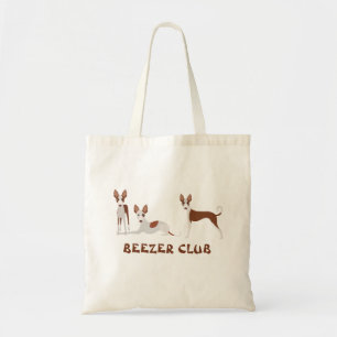 Bolsa Tote Clube Beezer do Cão de Caça Ibizan Podenco