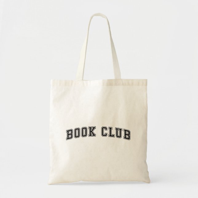 Bolsa Tote Clube Curvo de Estilos de Variosidade (Frente)