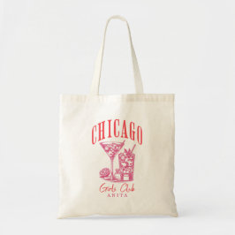 Bolsa Tote clube de garotas de chicago bachelorette