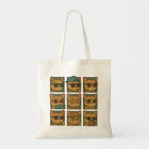 Bolsa Tote Clube de Gatinhos Louco