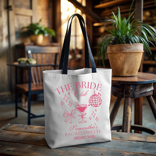 Bolsa Tote Clube de Noiva Solteira Despedida de Solteira