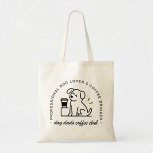 Bolsa Tote Clube de pais donos de cachorro e amantes de café