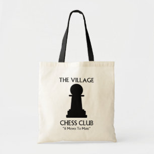Bolsa Tote Clube de xadrez da vila