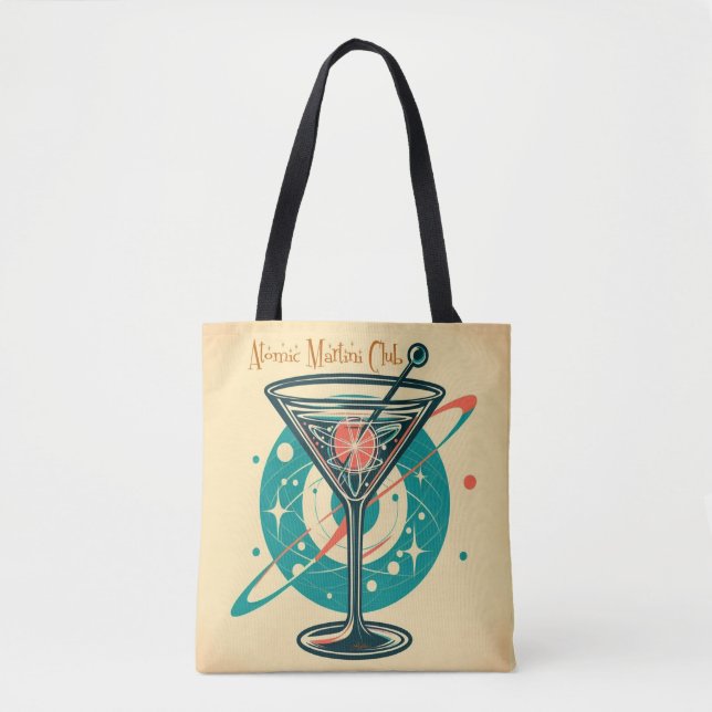 Bolsa Tote Clube Martini Atômico (Frente)