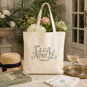 Bolsa Tote Clube Noventa Aniversário de 90 anos
